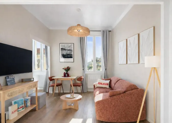 Elegante A 3min Palais & Croisette *