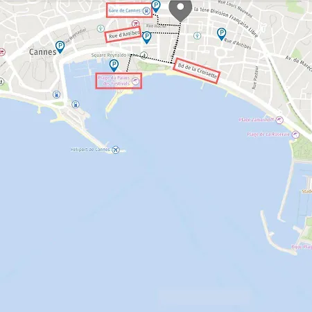 Elegante A 3min Palais & Croisette * Cannes