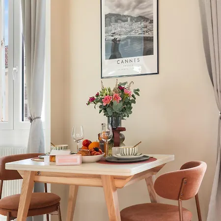 Apartamento Chic Carré D'or - 3min Palais&plages Croisette *
