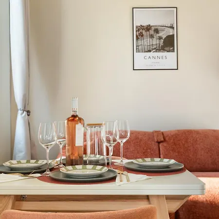 Elegante A 3min Palais & Croisette شقة *